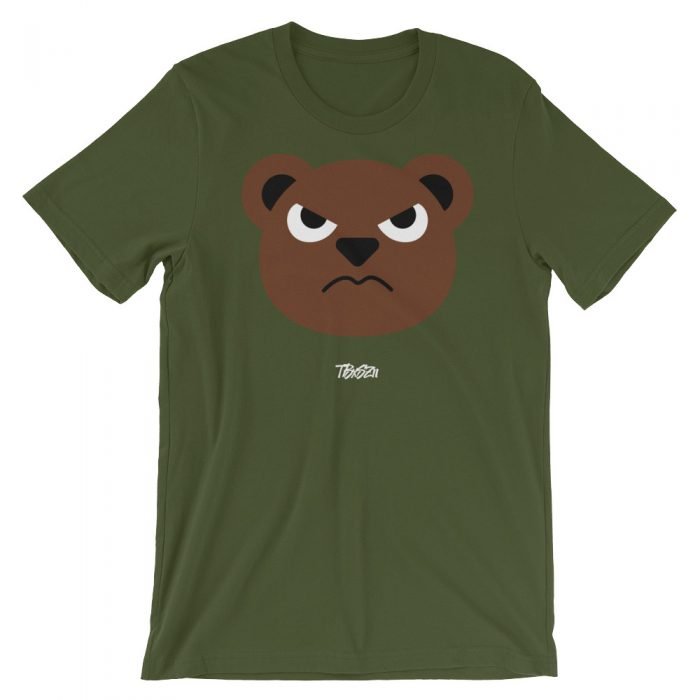 Teddy Mean Muggin' Unisex T-Shirt - Image 2